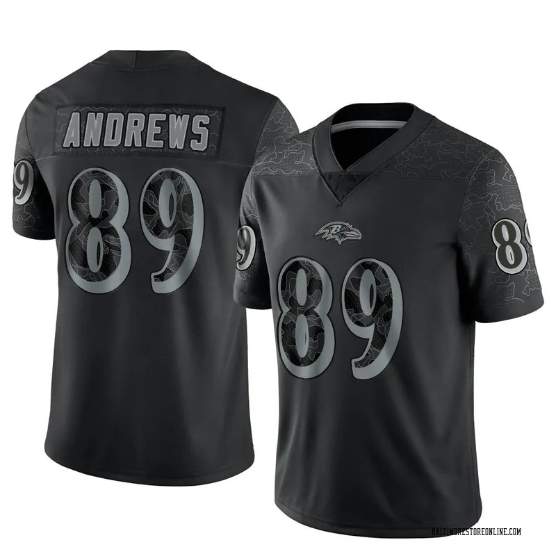 Limited Youth Mark Andrews Gold Jersey - #89 Football Baltimore Ravens  100th Season Inverted Legend Size S(10-12)