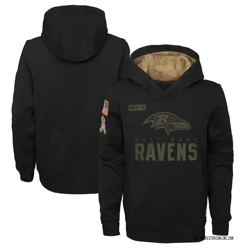 Baltimore Ravens Salute to Service Hoodies, Sweatshirts, Uniforms ...