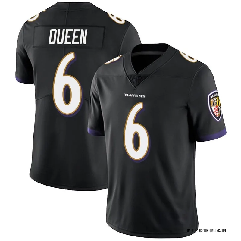 Women's Nike Patrick Queen Purple Baltimore Ravens Game Jersey