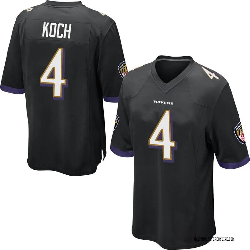 Limited Youth Sam Koch Camo Jersey #4 Football Baltimore, 60% OFF