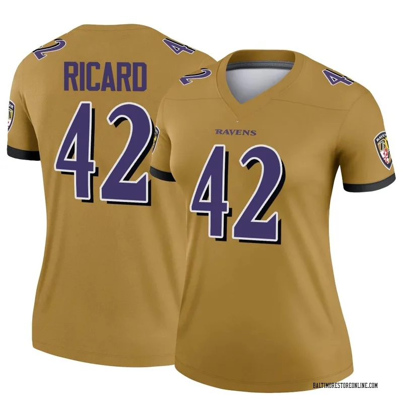 Patrick Ricard Baltimore Ravens Men's Legend Olive Salute to Service  Sideline Long Sleeve T-Shirt