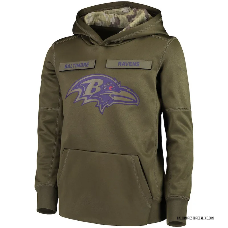 men's salute to service ravens hoodie