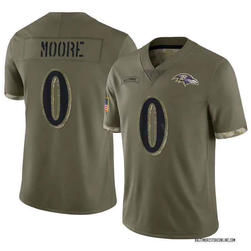 Men's Nike Mark Andrews Olive Baltimore Ravens 2022 Salute To Service  Limited Jersey