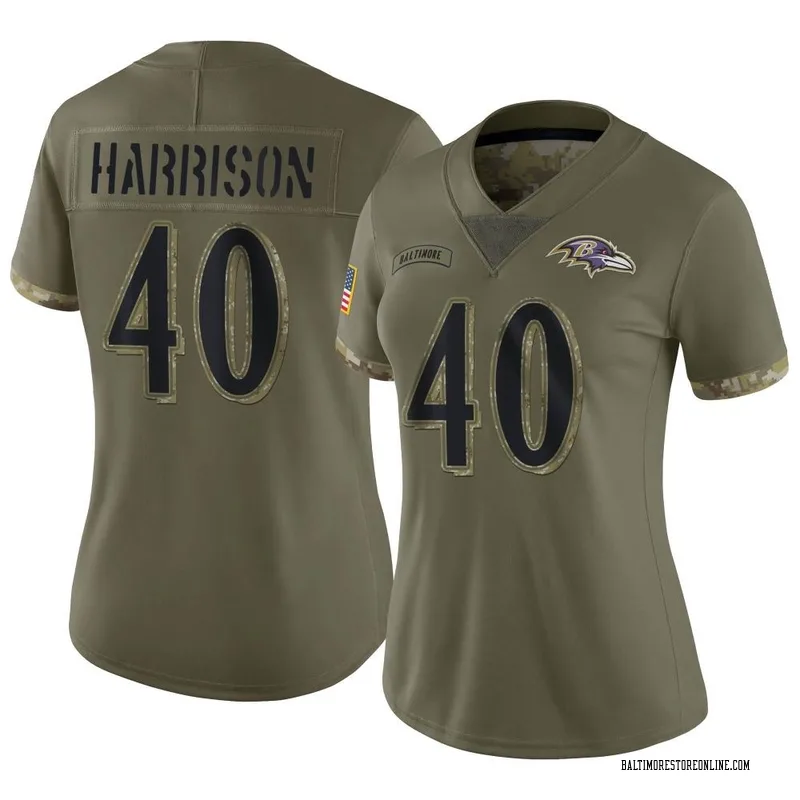 Baltimore Ravens Malik Harrison White Vapor Limited Jersey - Bluefink