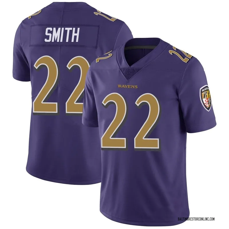 Purple Women's Jimmy Smith Baltimore Ravens Legend Color Rush Jersey