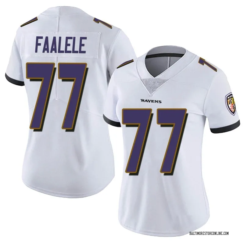 Daniel Faalele 72 IMG Academy White Football Jersey 1 — BORIZ