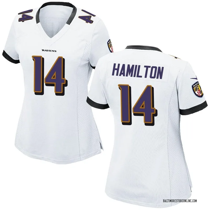 NFL_Mens Lamar Jackson Football Jersey stitched Kyle Hamilton