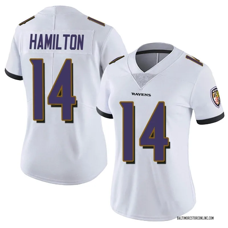 NFL_Mens Lamar Jackson Football Jersey stitched Kyle Hamilton