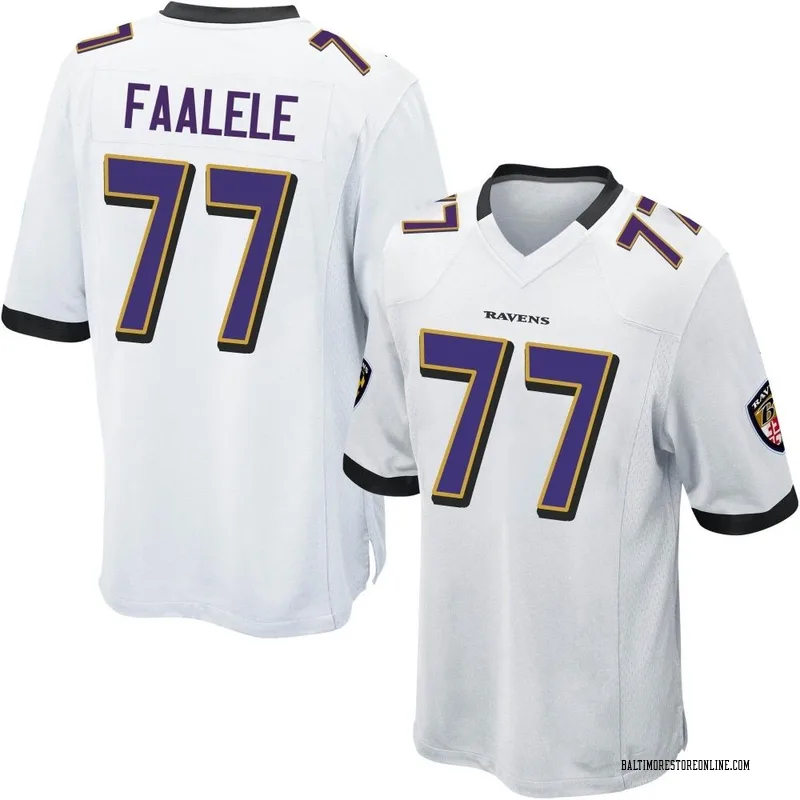 Daniel Faalele 72 IMG Academy Black Football Jersey 2 — BORIZ